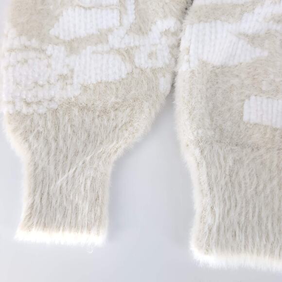 Desigual Womens Cream Floral Zurich Sweater Jumper NEW - US Size L / EU Size XL - Picture 14 of 15